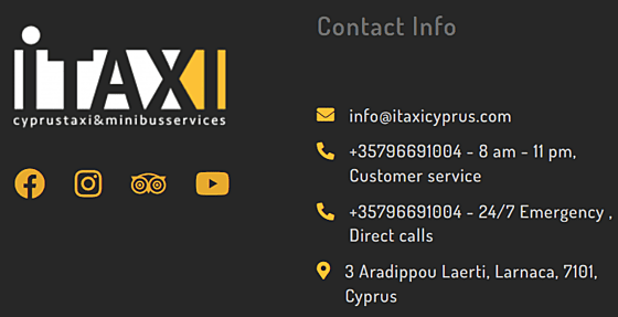 iTaxi Business Card